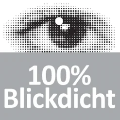 Sichtschutz Rügen lärche-grau 140 x 300 cm