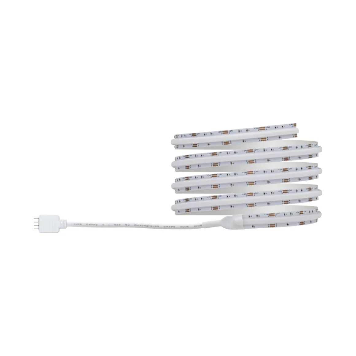 SimpLed COB Strip Set 1,5m RGB 12W230/12V DC weiss Metall