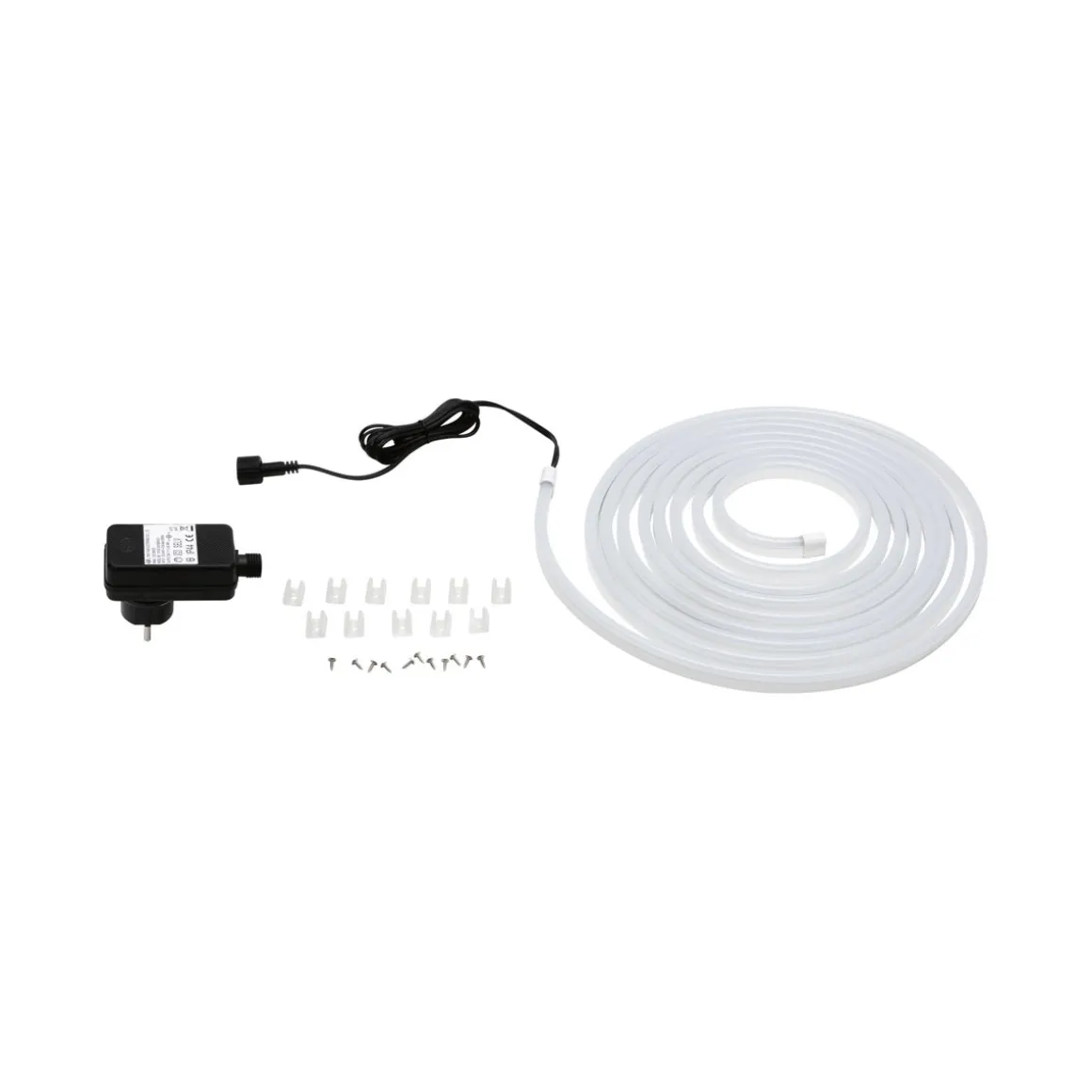 SimpLED Outdoor Stripe Set 5m Warmweiss20 W 230/24V DC Weiss Kst