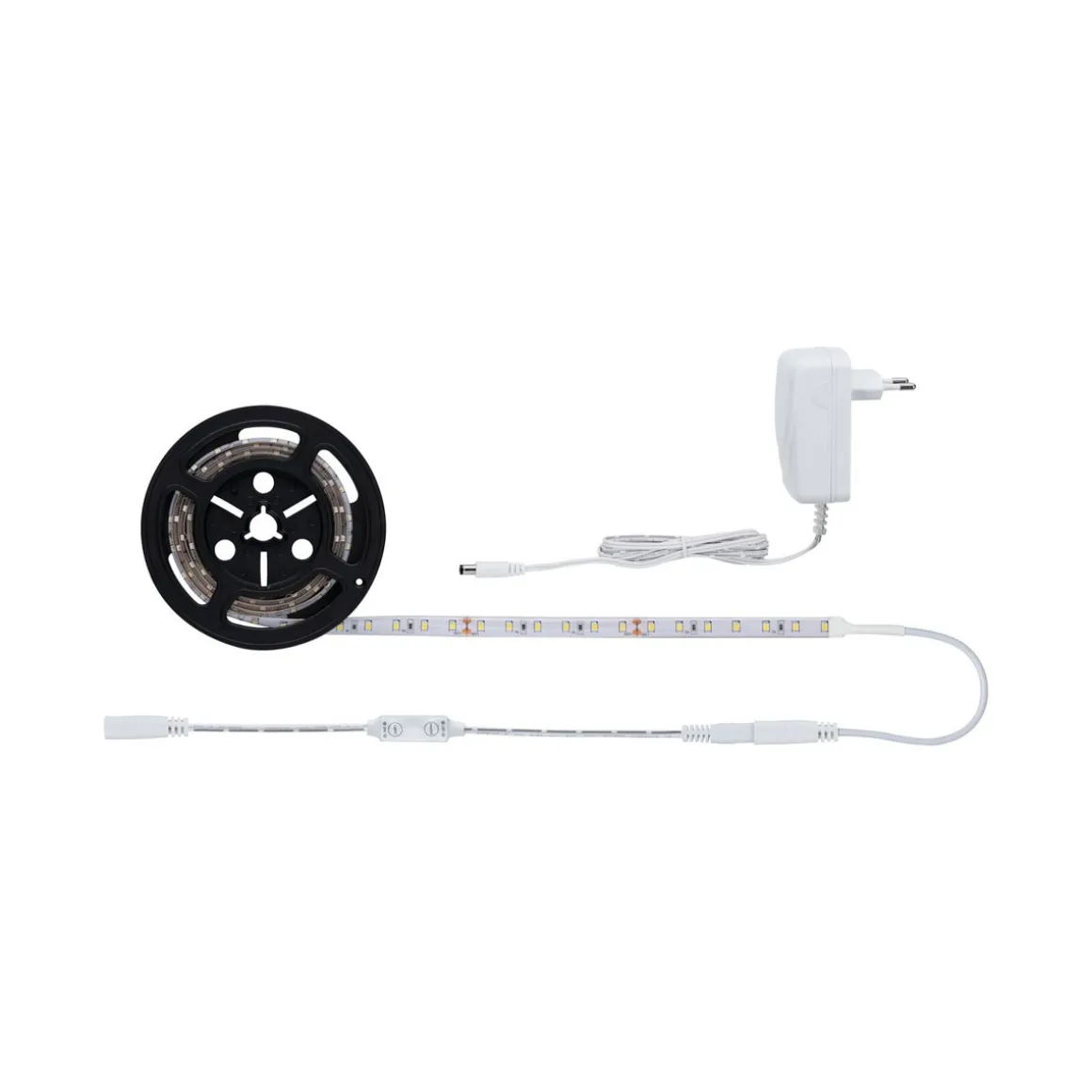Simp LED Power Set nw inkl. Dimm/Switch17W 230/24V DC ws Kst.