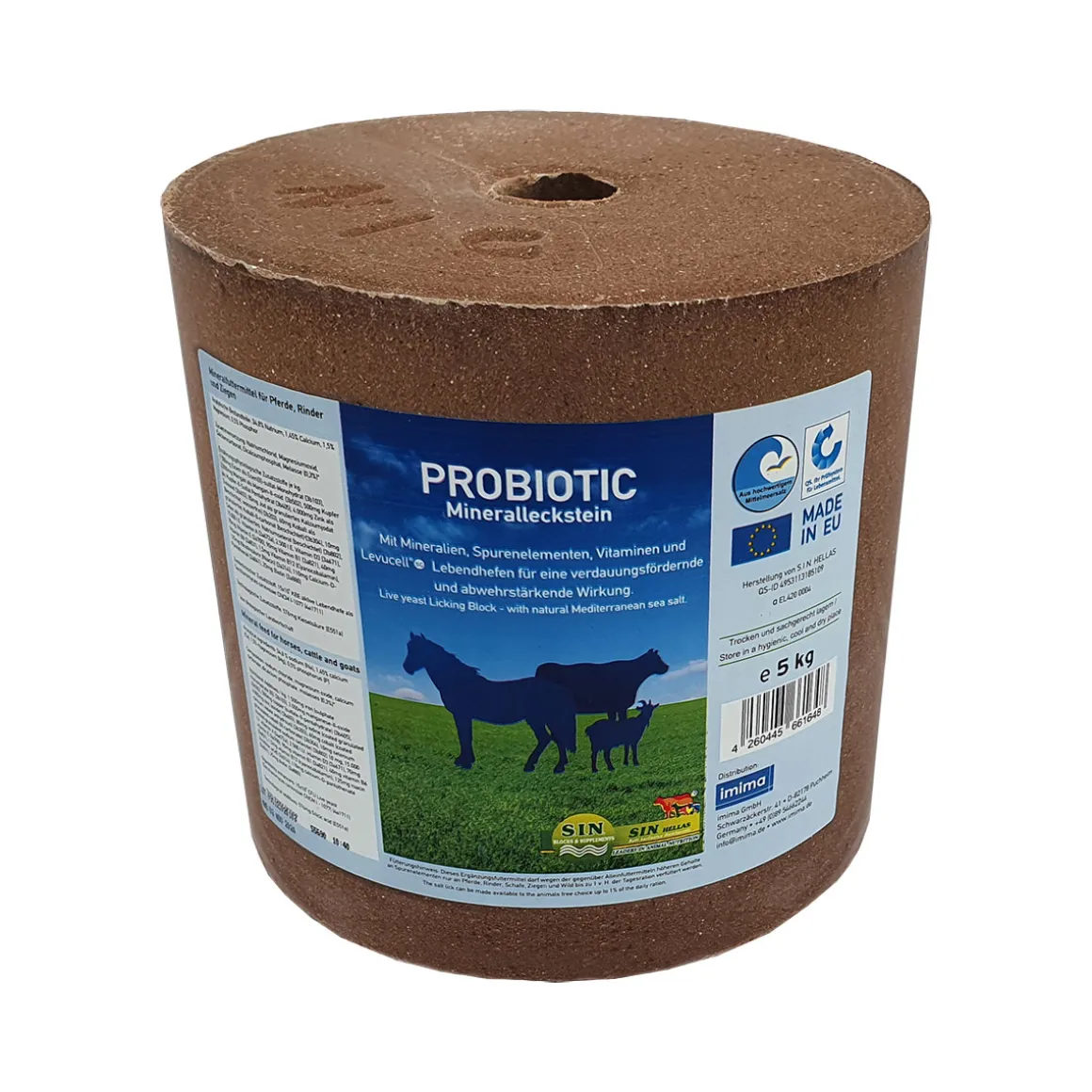 SIN Hellas PROBIOTIC 5 kg Mineralleckstein
