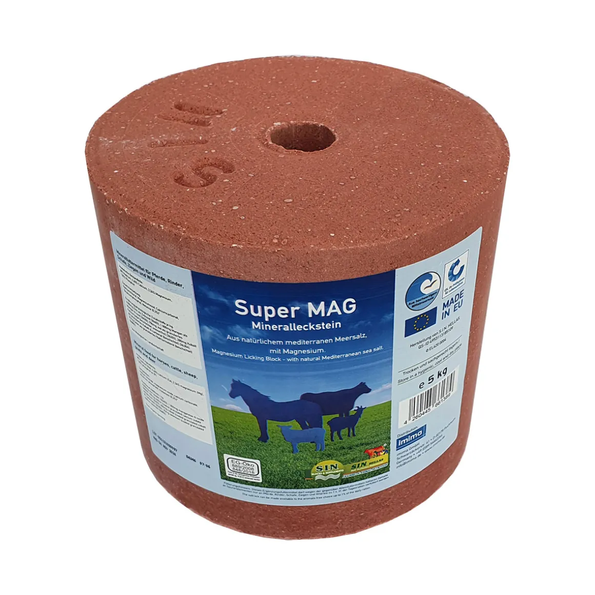 SIN Hellas SuperMAG 5 kg Mineralleckstein