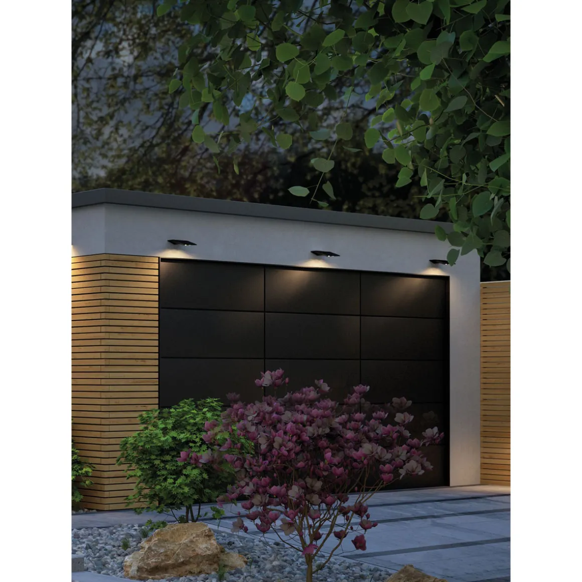 Solar WL YokoBWM Anthrazit IP44 3000K150lm