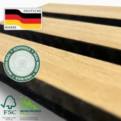 Sonido Elements FSC New Light oak2440x560x18mm FSC