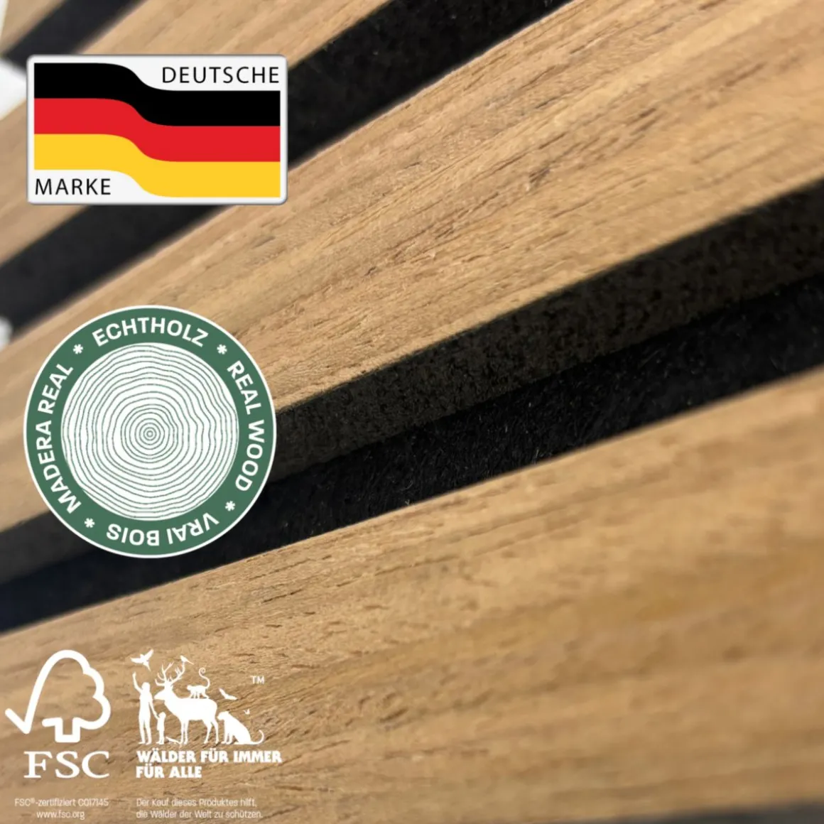 Sonido Elements FSC Oiled oak2440x560x18mm FSC