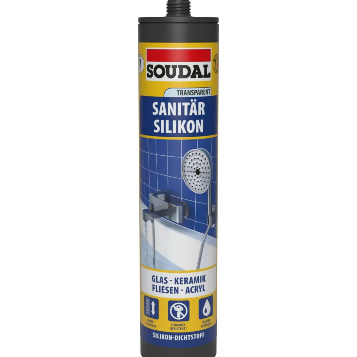 Soudal Dusche und Bad transparent 300 ml
