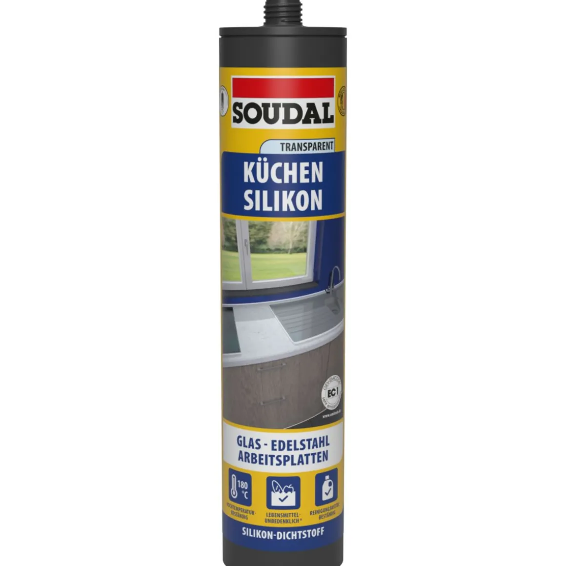 Soudal Küche und Bad Transparent 300 ml