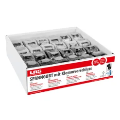 Spanngurt mit Klemmverschluss25 mm x 1,5 m