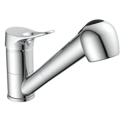 SP-Armatur Verona chrom mit Geschirr-Brause 2S Kartusche mit keram.Dichtungen
