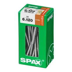 Spax Schrauben HI.FORCE 120 x 6 mm 24 Stück