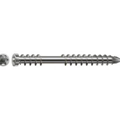 Spax Terrassenschrauben-Set Zylinderkopf 5 x 50 mm 400-teilig