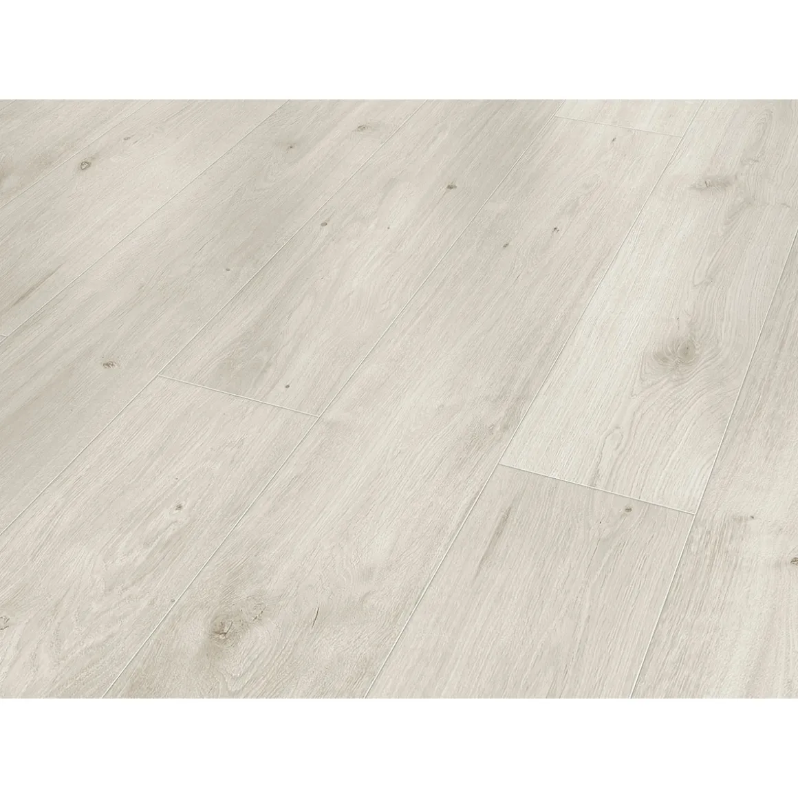 Specht Laminatboden Deluxe Aqua Eiche weiß 128,5 x 19,2 cm