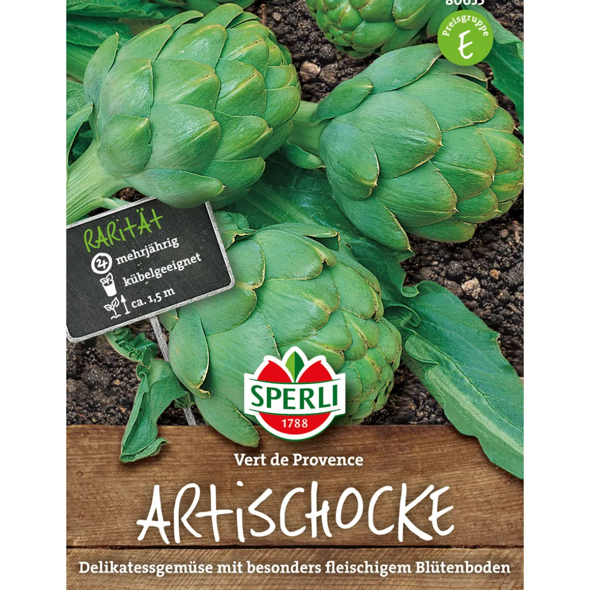 Sperli Artischocke Vert de Provonce