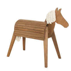 Spielpferd teak 64 x 123 x 151 cm