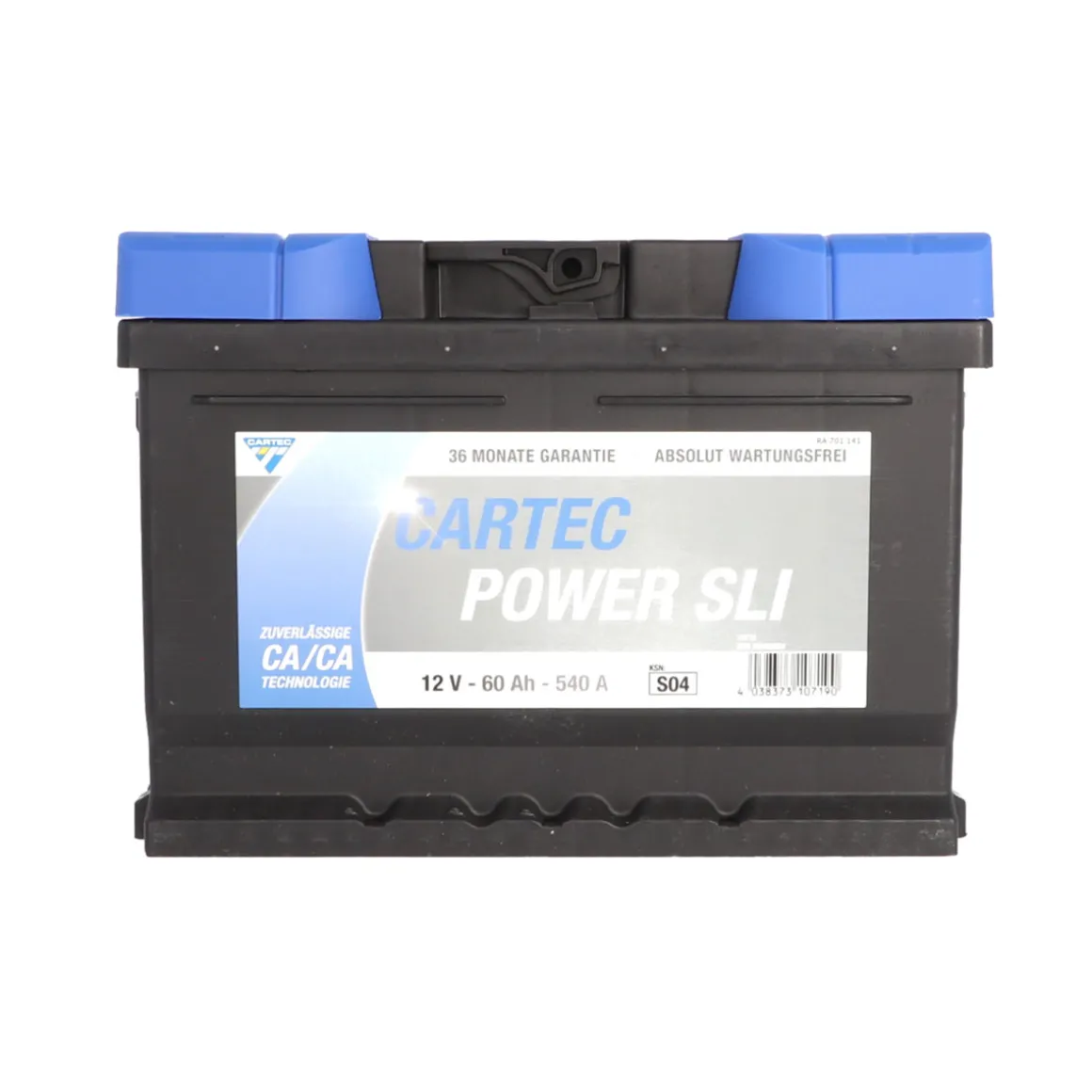 Starterbatterie POWER SLI 60 Ah/ 540 A 175mm