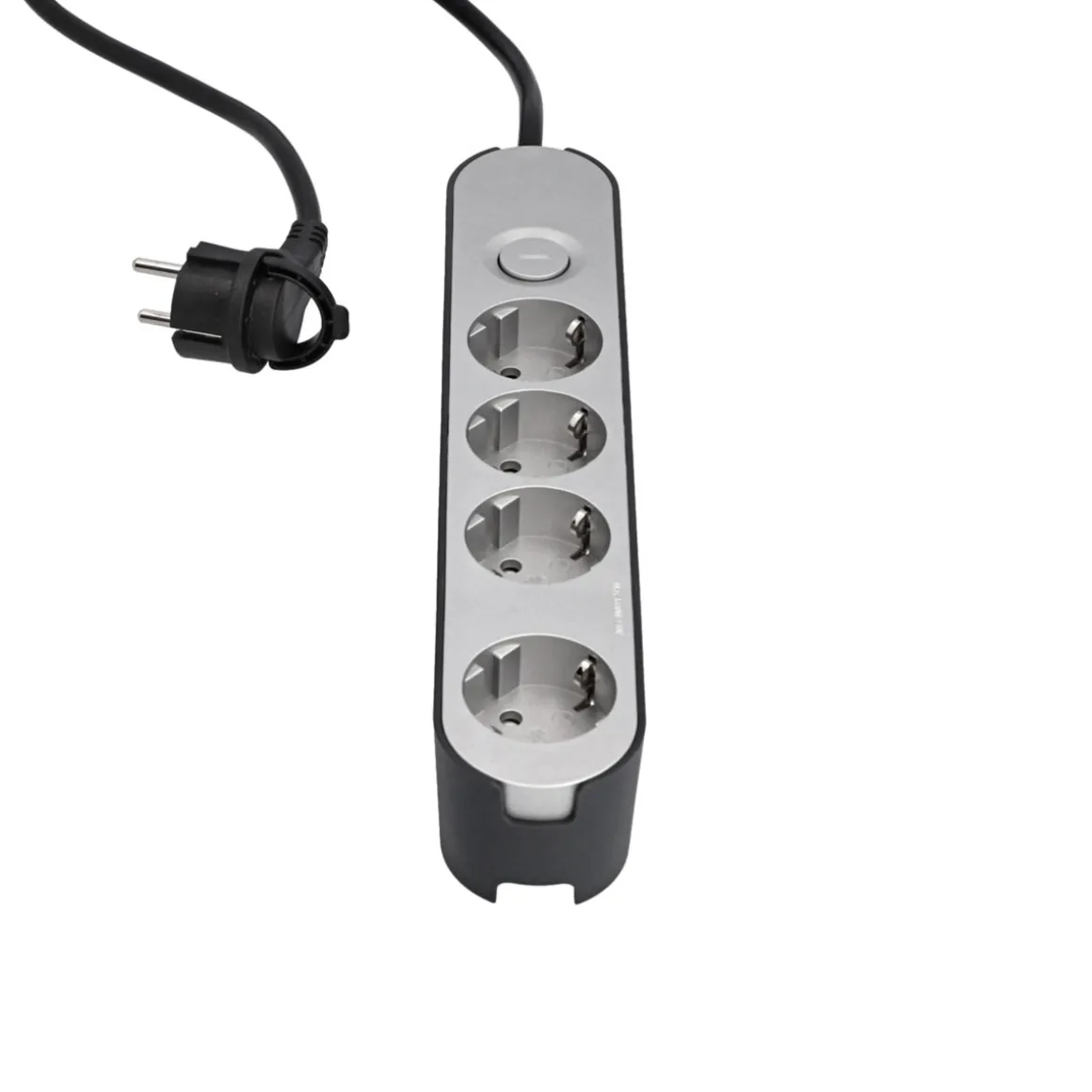 Steckdosenleiste GREENLINE silber/anthrazit