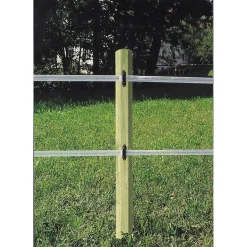 Streckenpfahl Octo Wood 6 x 200 cm braun