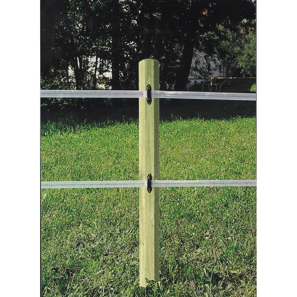 Streckenpfahl Octo Wood 6 x 200 cm braun