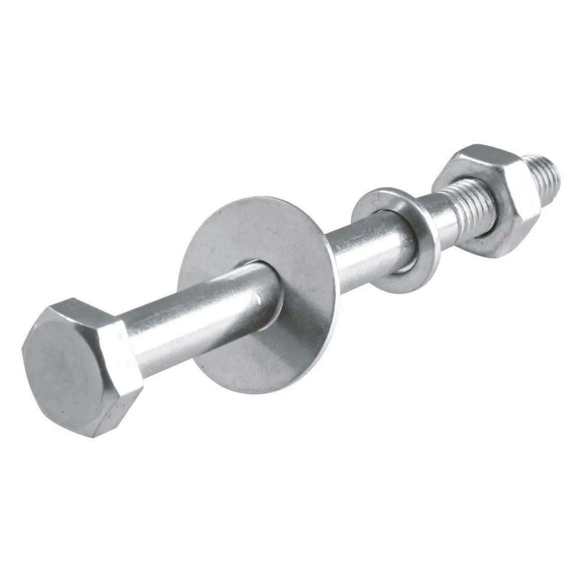 Suki Bodenhülsen-Set M10 x 90 mm verzinkt 10 Stück