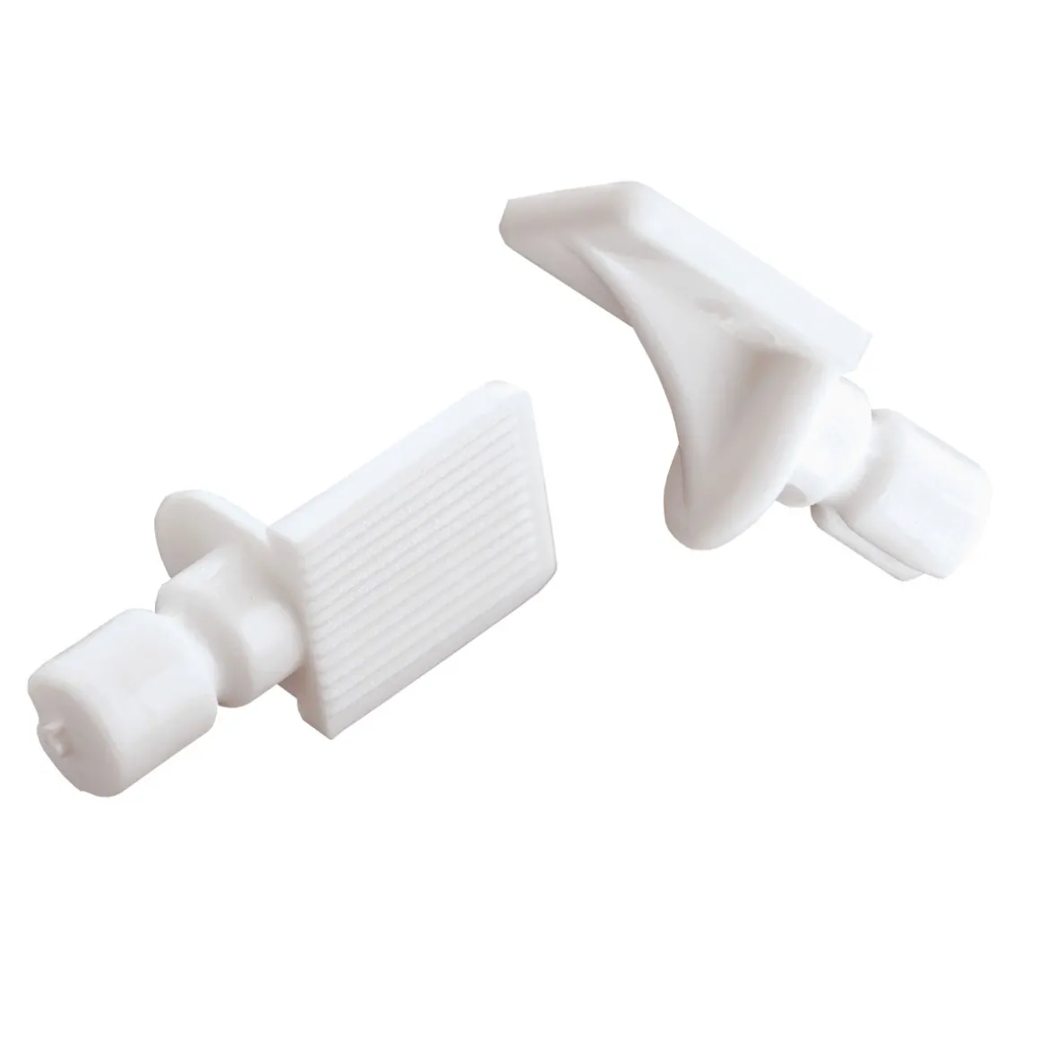 Suki Bodenträger Kunststoff Durchmesser 0,7 x 0,8 cm weiß 16 Stück