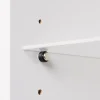 Suki Bodenträger Kunststoff Durchmesser 0,5 x 0,8 cm schwarz 8 Stück