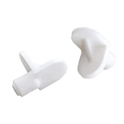 Suki Bodenträger Kunststoff Durchmesser 0,6 x 0,8 cm weiß 16 Stück