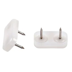 Suki Gleitnägel 30 x 18 mm weiß 4 Stück
