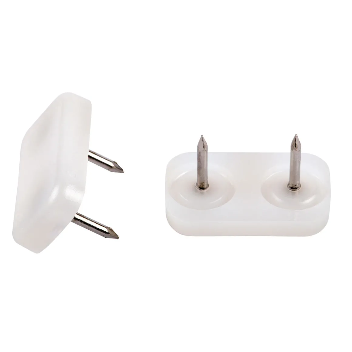 Suki Gleitnägel 30 x 18 mm weiß 4 Stück