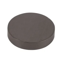 Suki Magnetscheibe Ferrit, selbstklebend, Ø 15 x 3 mm, schwarz
