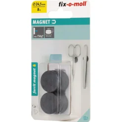 Suki Magnetscheibe Ferrit Ø 24,5 x 5 mm, schwarz