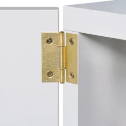 Suki Scharnier Messing 3,4 x 6 cm schmale Ausführung 2 Stück