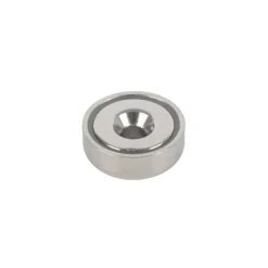 Suki Topfmagnet Neodym Ø 20 x 7 mm, mit Senkbohrung Ø 4,5 mm