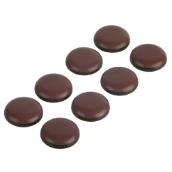 Suki Universalgleiter Easy Glider klebend Durchmesser 2,5 cm braun 8 Stück
