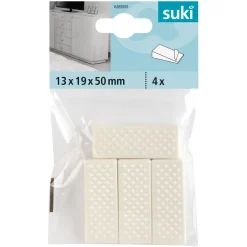 Suki Unterlegkeil 5 x 1,9 x 1,3 cm weiß 4 Stück