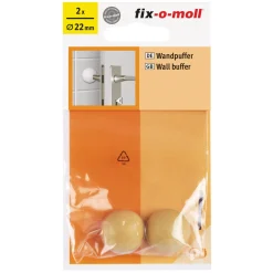 Suki Wandpuffer-Set klebend 2,2 cm beige 2 Stück