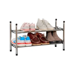 Teleskop Schuhregal ausziehbar stapelbar
