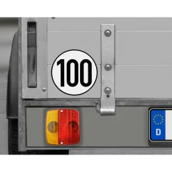 Tempo 100 Plakette