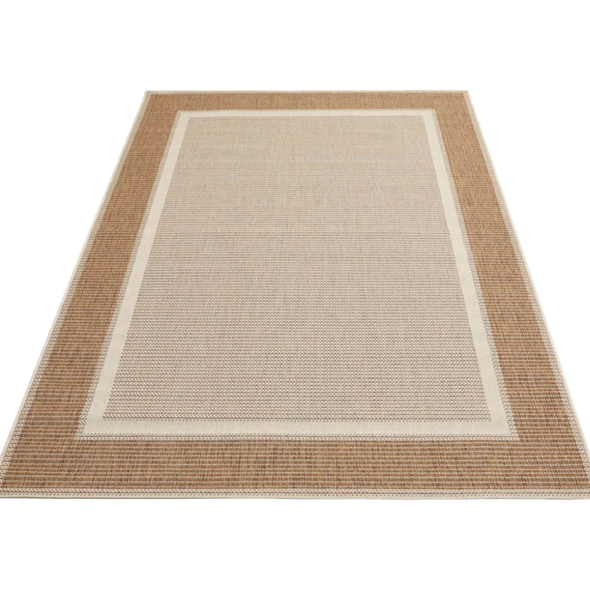 Teppich Arizona 160x230cm Borduere beige1969-01