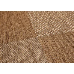Teppich Arizona 160x230cm kariert beigebraun 972-10