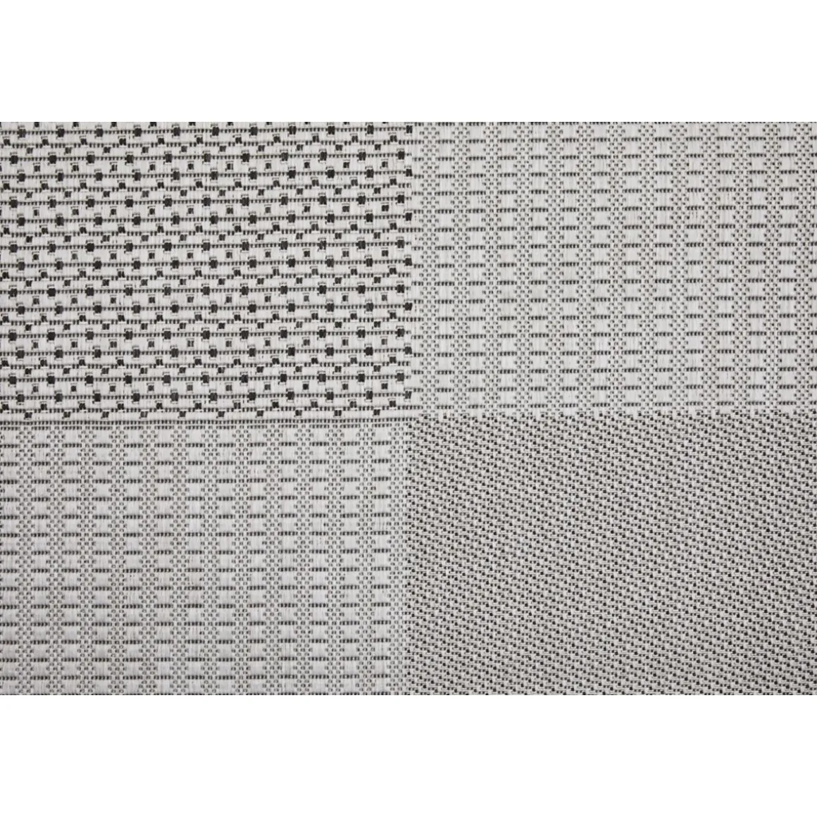 Teppich Arizona 160x230cm kariert grau972-18
