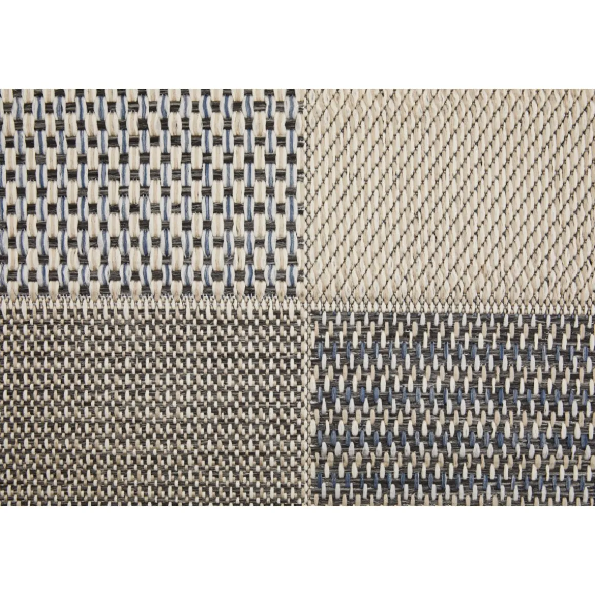 Teppich Clyde 80x200cm beige-blau