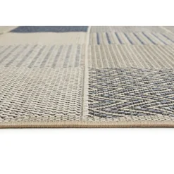 Teppich Clyde 80x200cm beige-blau