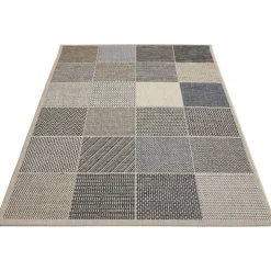 Teppich Clyde 160x230cm beige-blau
