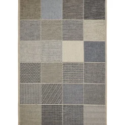 Teppich Clyde 160x230cm beige-blau