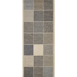 Teppich Clyde 67x120cm beige-blau