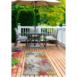 Teppich Portland 80x150cm grau-multi