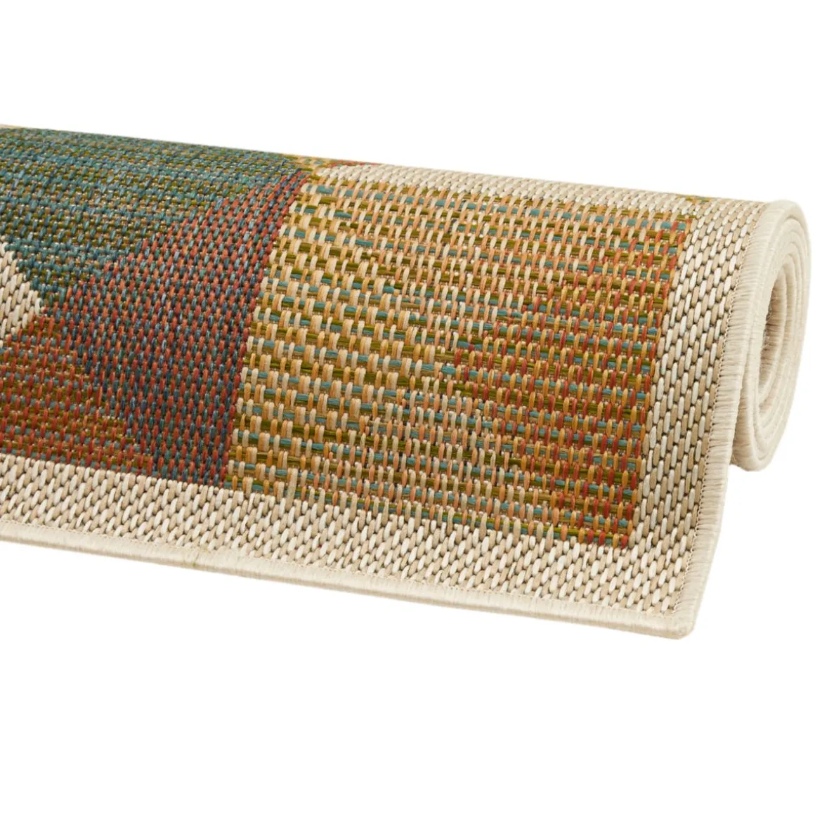 Teppich Sedona 80x150cm Kaestchen multi