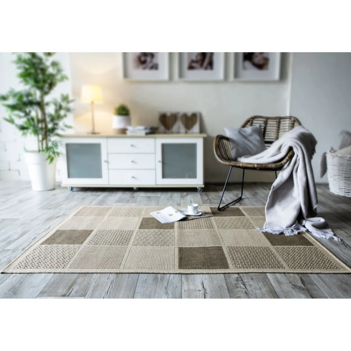 Teppich Utah 160x230cm beige