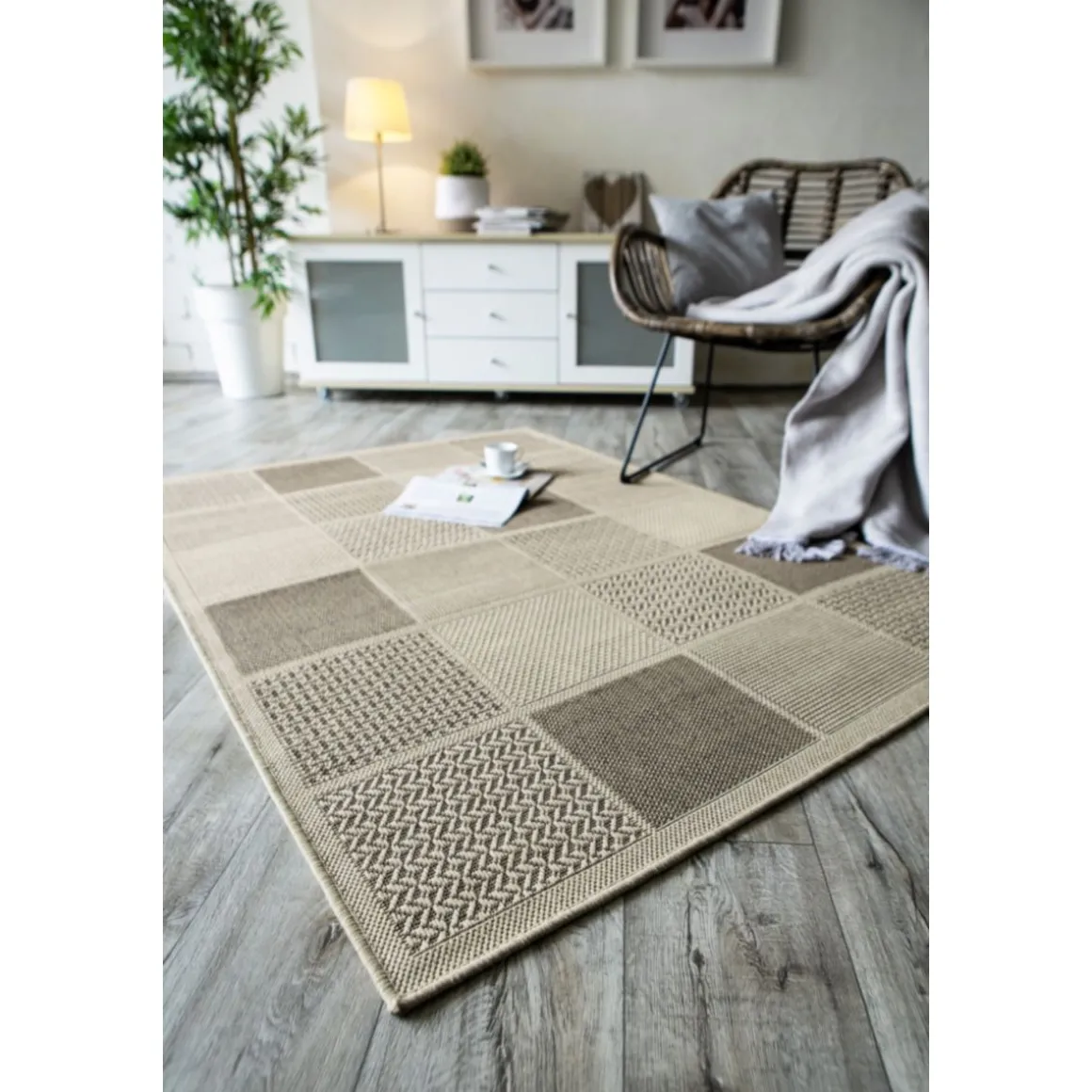 Teppich Utah 120x170cm beige