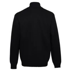 Terrax Workwear Strickjacke Herren schwarz melange M
